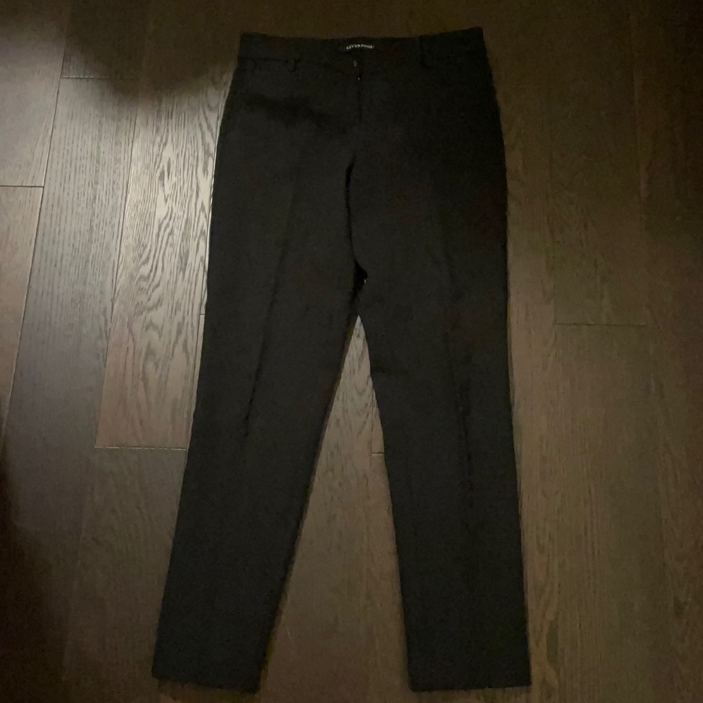 COPY - Gently used, Liverpool, cigarette flat front pants